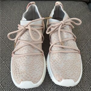 adidas Women's Sneakers in Light Tan and cream